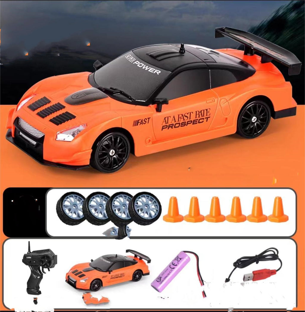 Carro RC Drift 4WD 2.4G – Modelo GTR AE86 Control Remoto para Niños