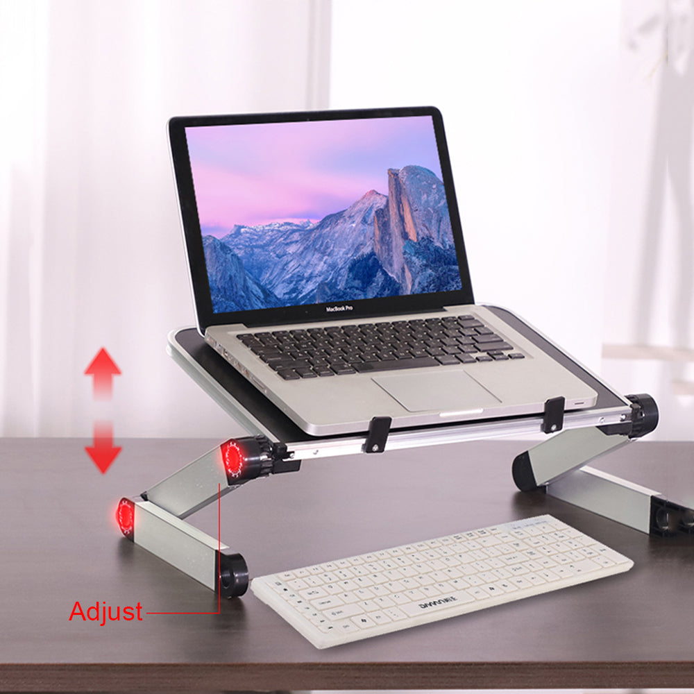 Soporte Plegable Ergonómico para Laptop y Tablet — Escritorio Ajustable