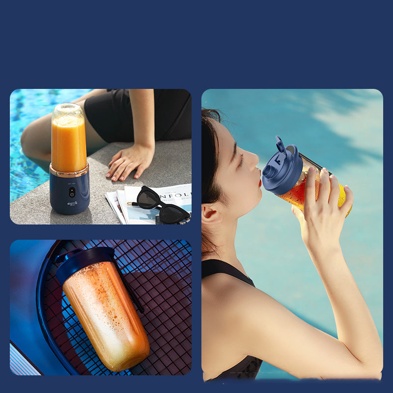 Licuadora Portátil Mini 6 Cuchillas con Carga USB – Smoothies y Jugos al Instante