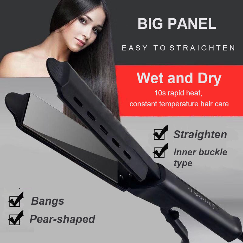 Plancha de Vapor para Cabello — Protección Térmica Sin Daño