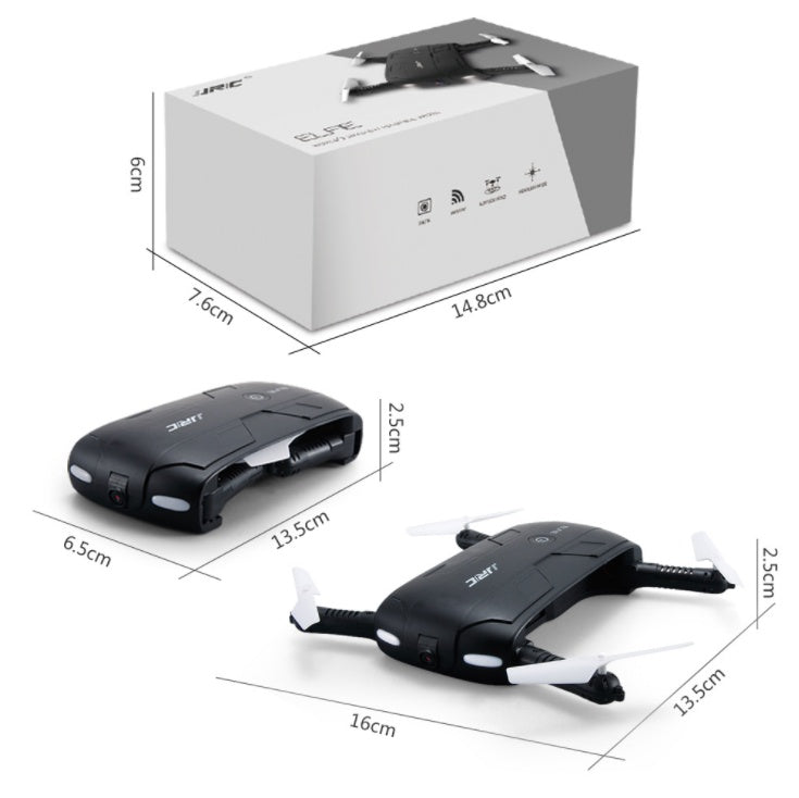 JJRC H37 Elfie — Mini Dron Selfie Plegable con Cámara WiFi FPV