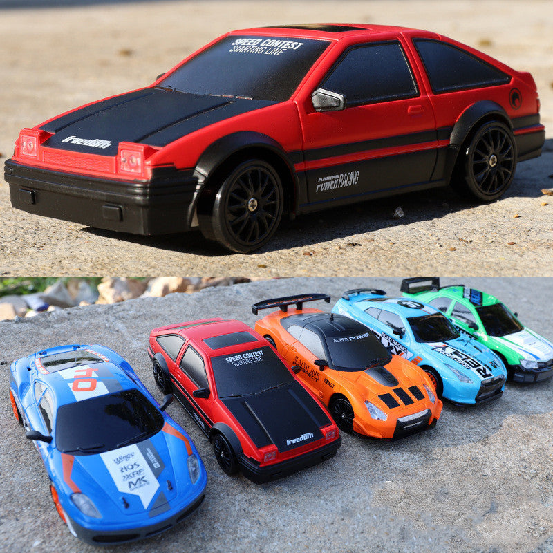 Carro RC Drift 4WD 2.4G – Modelo GTR AE86 Control Remoto para Niños