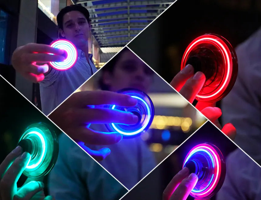 Mini Dron Interactivo con Giroscopio y Luces LED — Control Remoto 360°
