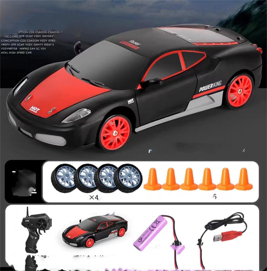 Carro RC Drift 4WD 2.4G – Modelo GTR AE86 Control Remoto para Niños