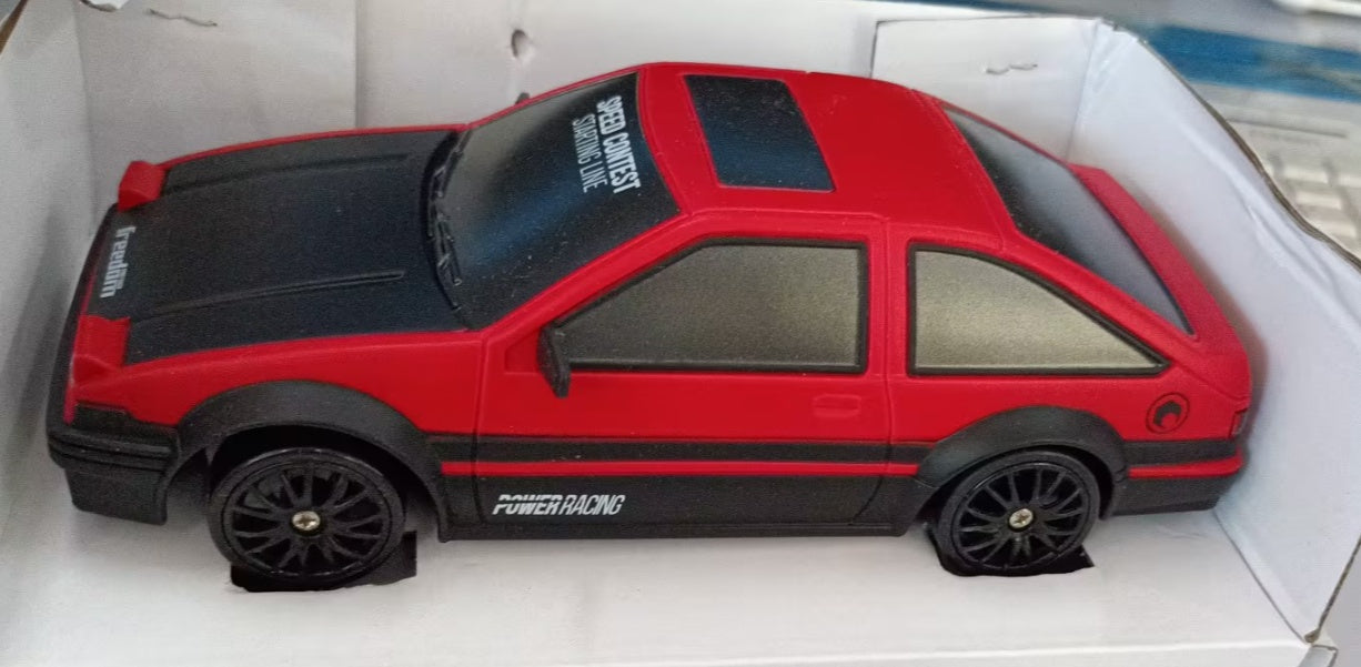 Carro RC Drift 4WD 2.4G – Modelo GTR AE86 Control Remoto para Niños