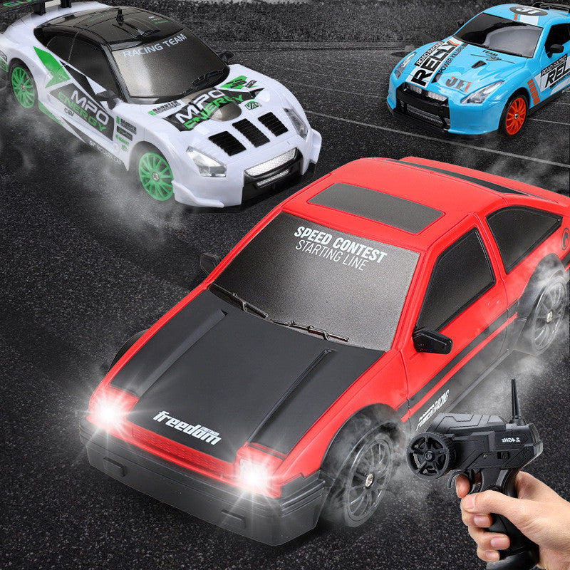 Carro RC Drift 4WD 2.4G – Modelo GTR AE86 Control Remoto para Niños