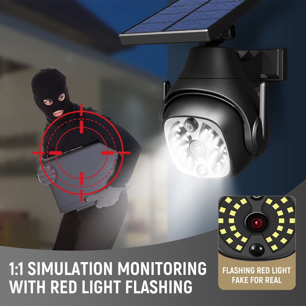 Luces Solares para Exterior y Patio — Sensor de Movimiento Impermeable