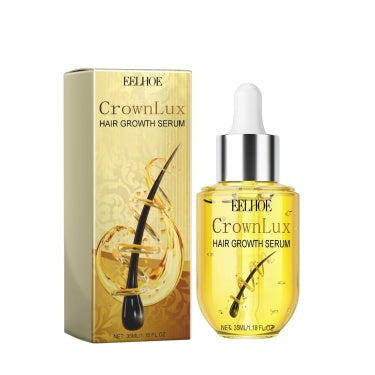 Suero Capilar CrownLux — Tratamiento Premium para Crecimiento y Fortalecimiento del Cabello