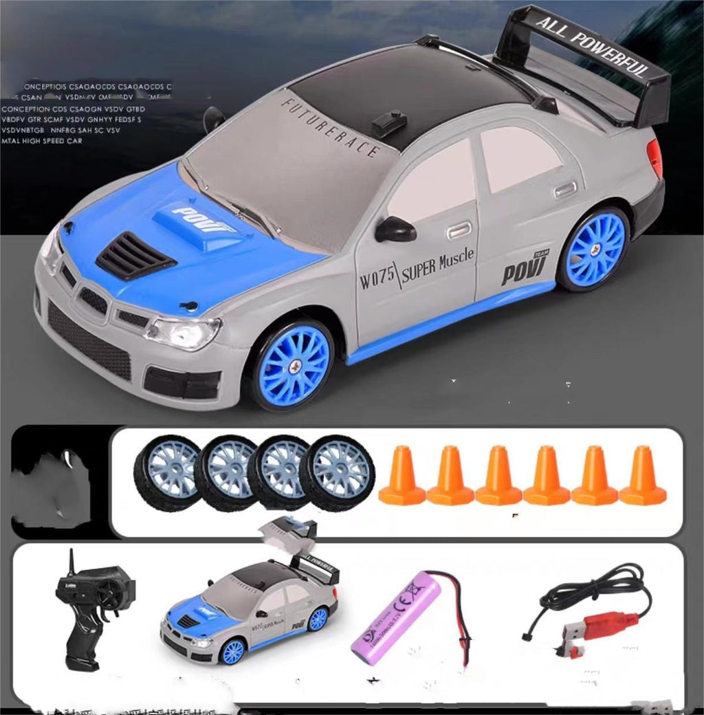 Carro RC Drift 4WD 2.4G – Modelo GTR AE86 Control Remoto para Niños