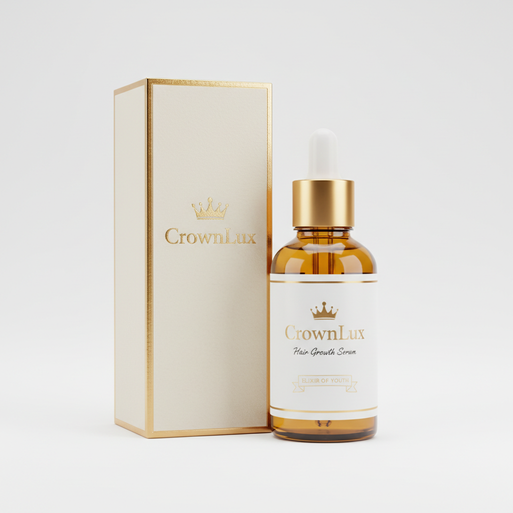 Suero Capilar CrownLux - Foto de producto profesional