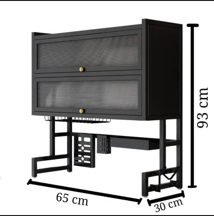 Escurridor Platos Doble Cajón 65 Cm