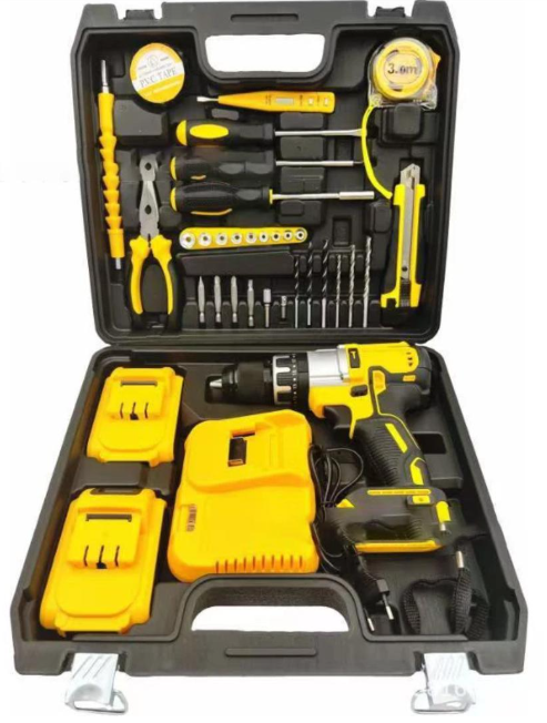 Taladro Inalámbrico 48V con Maletín y Accesorios