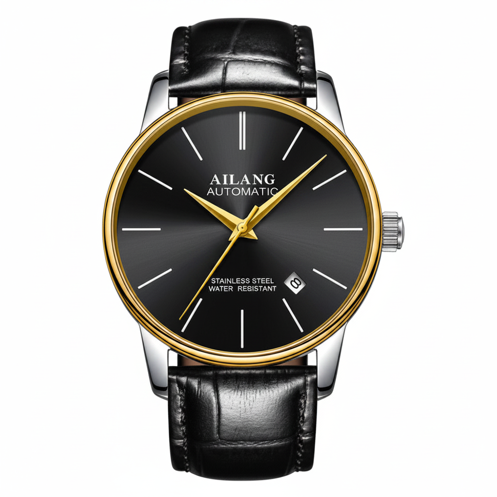 Reloj Magnético Metálico Premium – Imagen mejorada fondo blanco