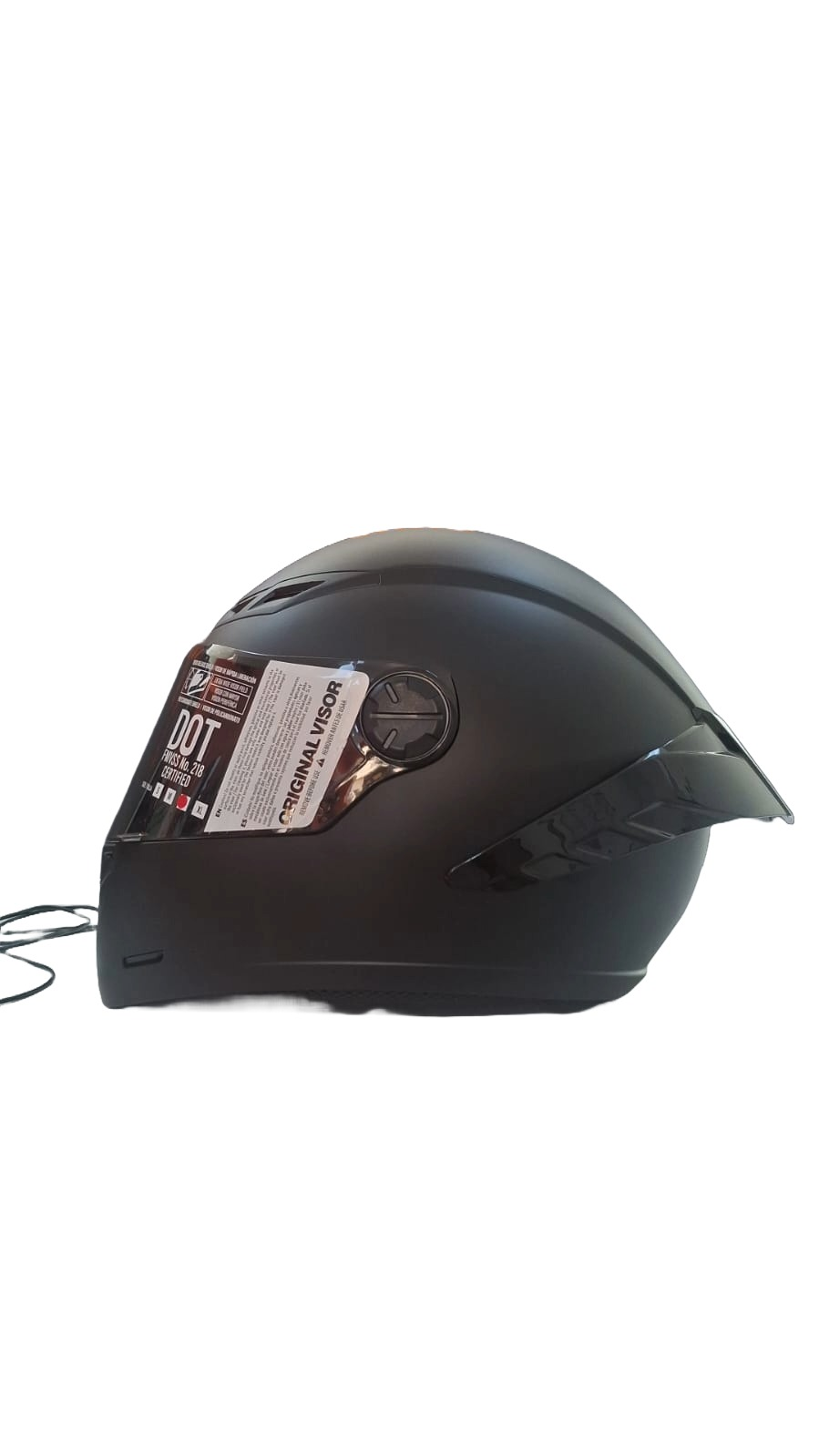 Casco ICH 501 Negro Mate para Moto